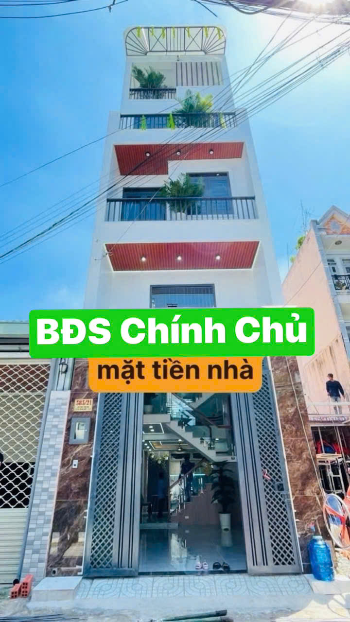 SIÊU PHẨM NHÀ MỚI KEN 4 TẦNG (4x14.5) HXH ĐỖ CỬA 1/ HUỲNH THỊ HAI, Q12-anh-1