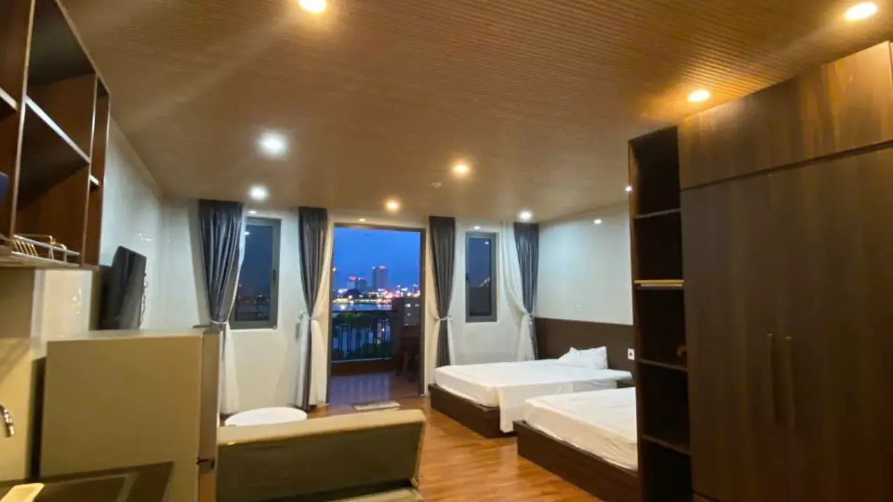 View trực diện cầu Rồng - Bán toà căn hộ đường Hà Thị Thân 6 tầng 111m2 giá nhỉnh 16 tỷ.-anh-3